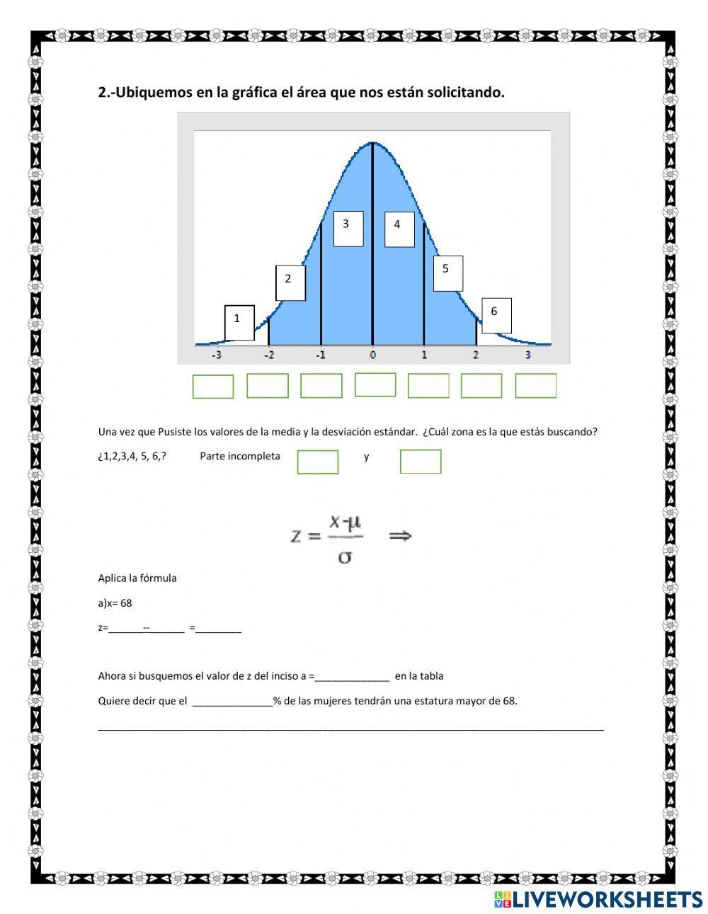 Estandarizar la distribucion normal