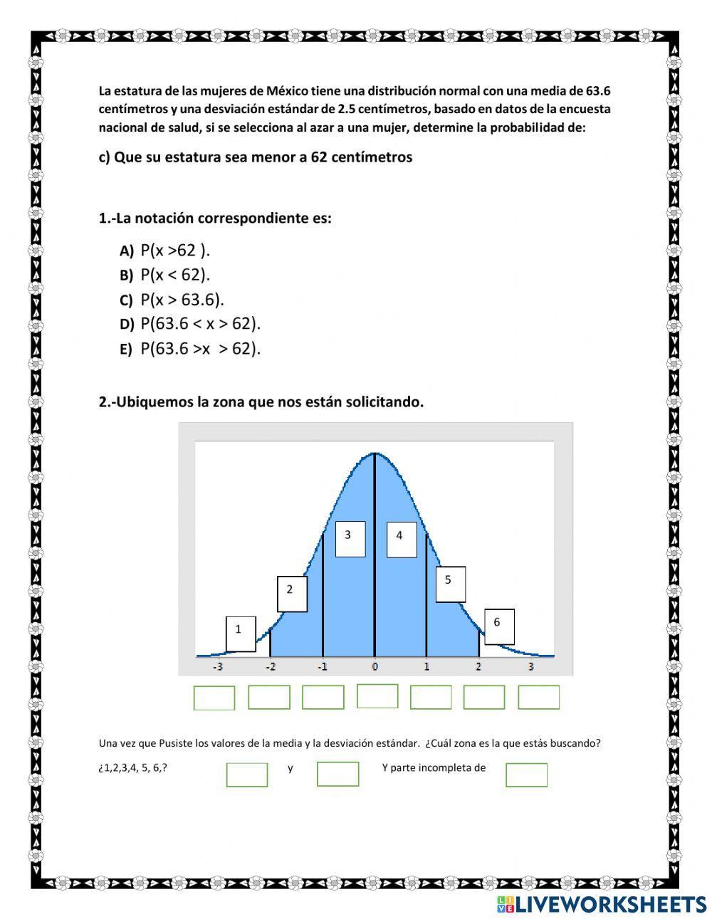 Estandarizar la distribucion normal