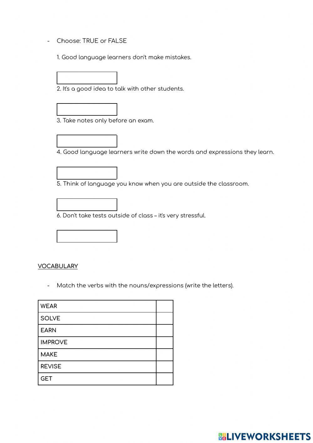 Resding comprehension