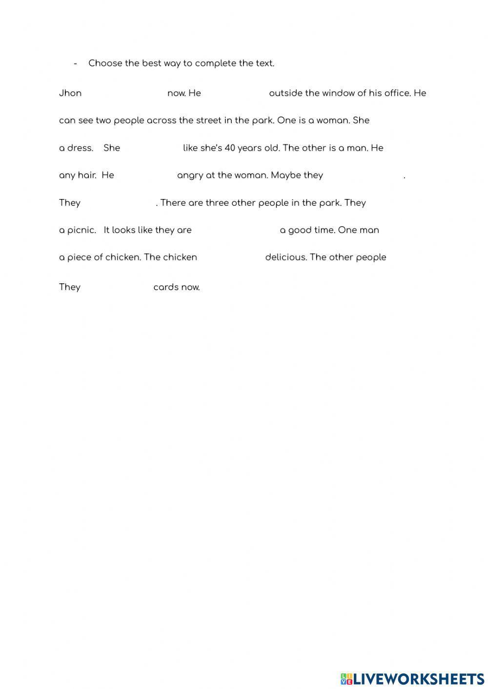 Resding comprehension