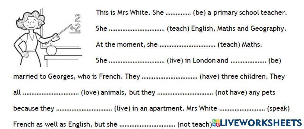 Present simple tense and present continuous