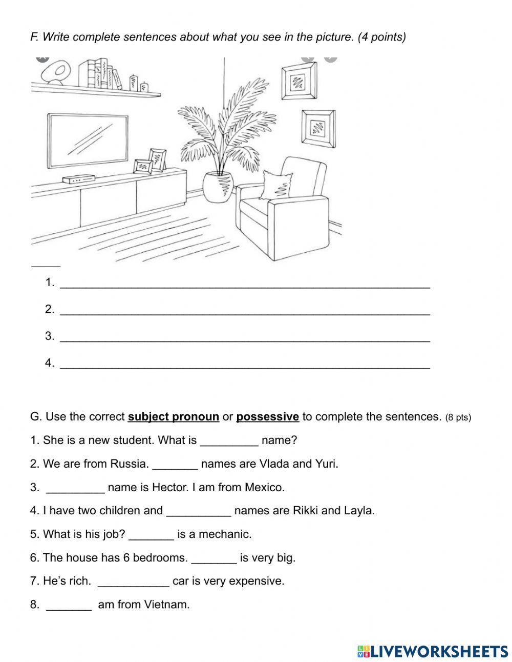 Final Exam Simple Present Tenses