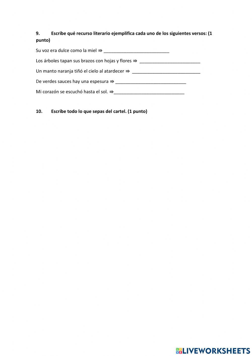 Examen Lengua Tema 8