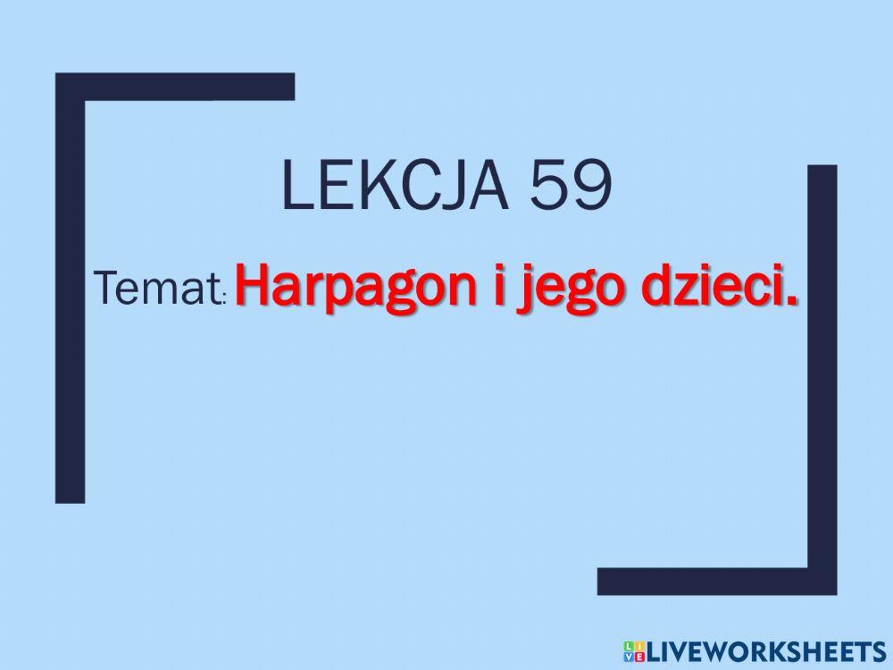 Molier skąpiec -Harpagon i jego dzieci-