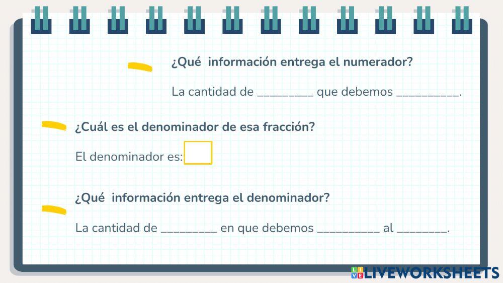 Fracciones Propias Fracciones Propias