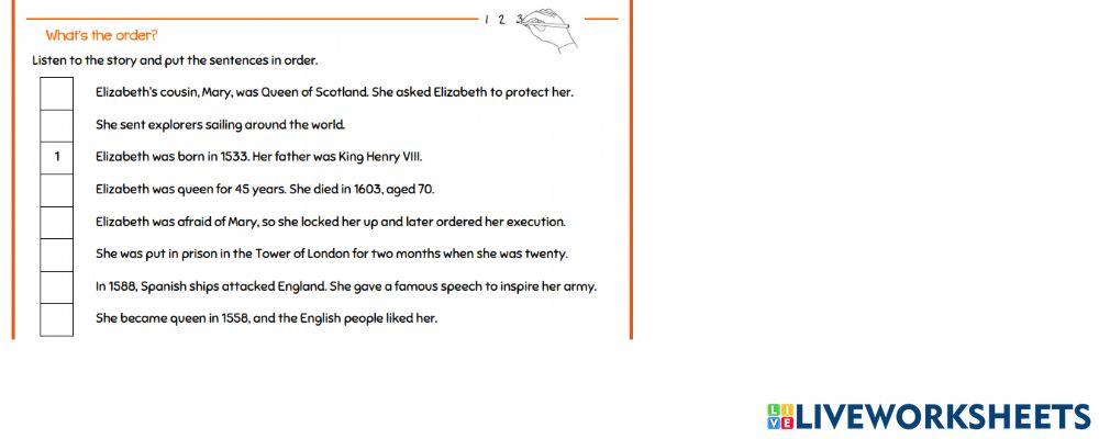 Elizabeth I part two