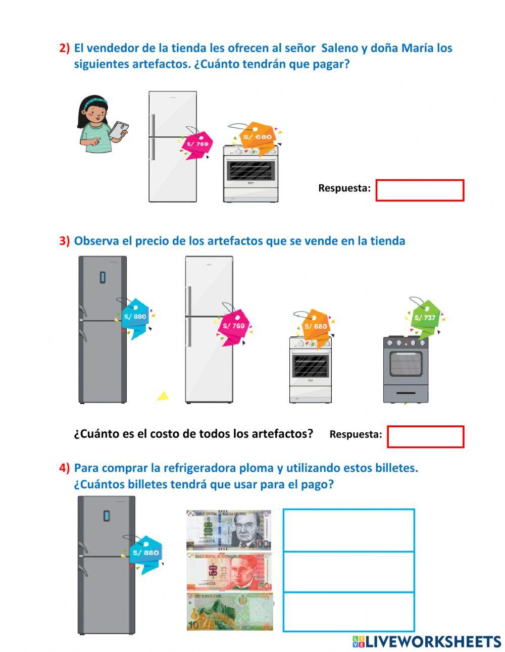 Calculos para comparar