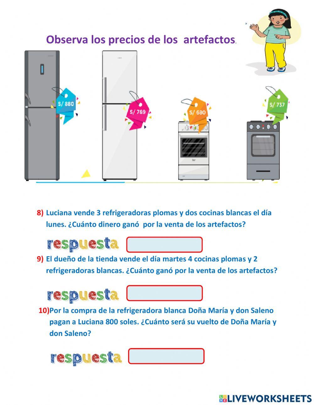 Calculos para comparar