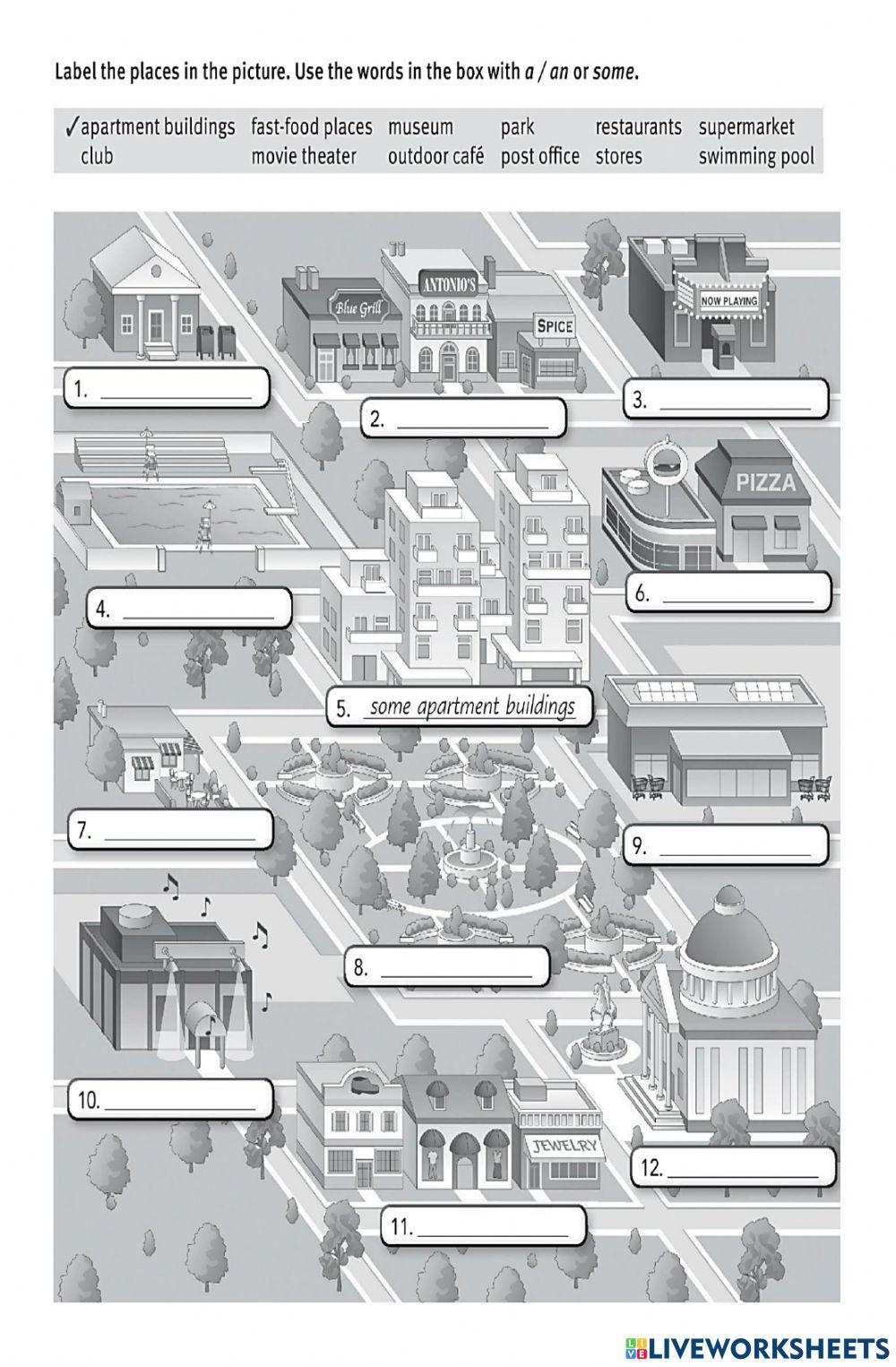 There is - There are