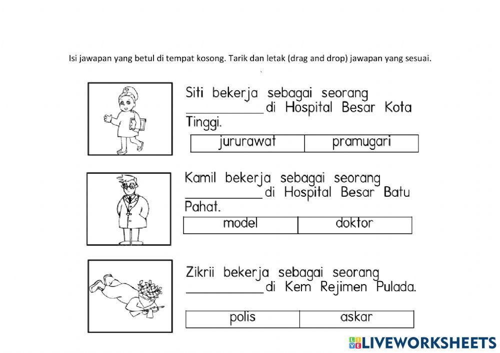 Kerjaya Murid Tahap 1