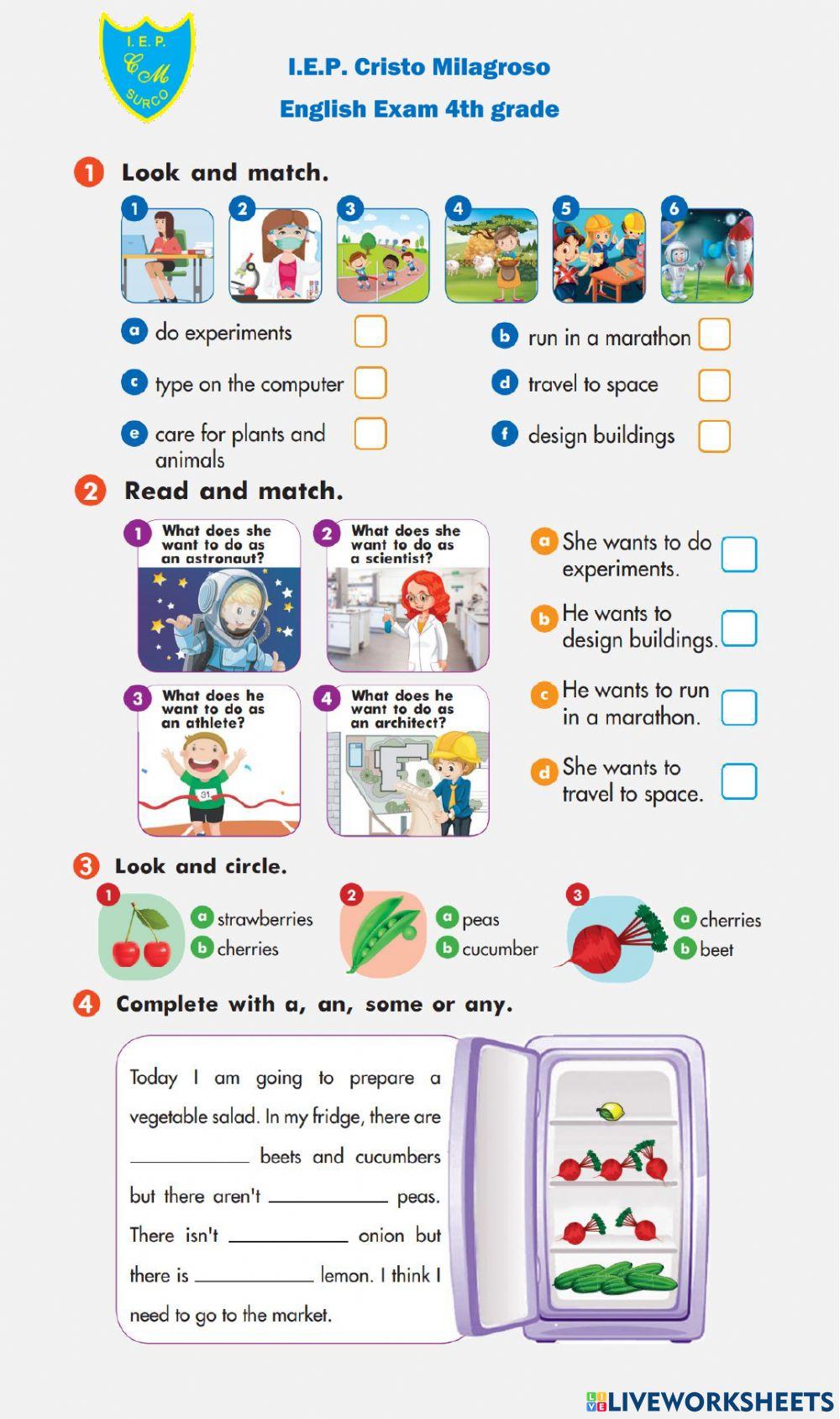 2B mensual 4th grade