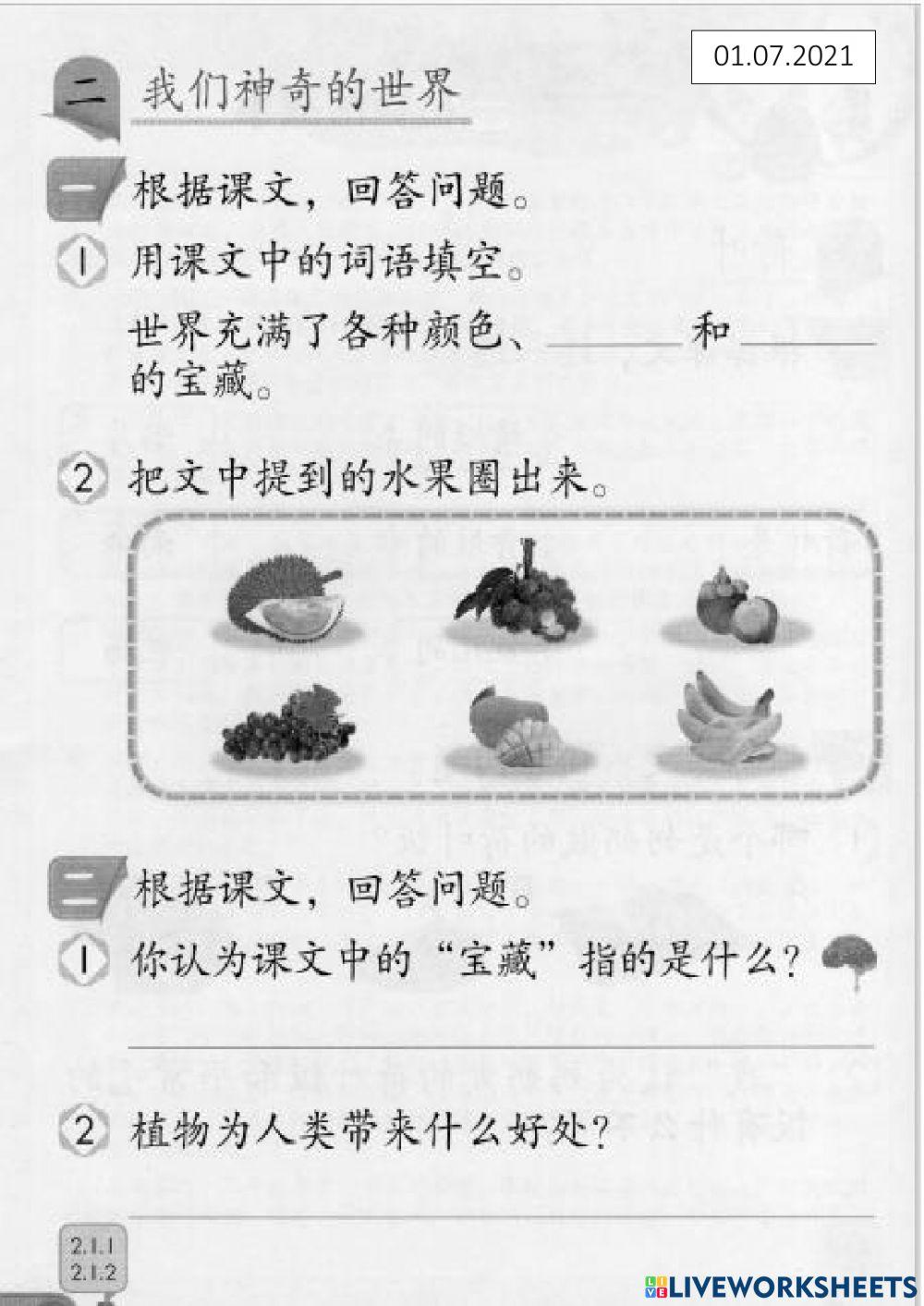 第十二单元：我们神奇的世界