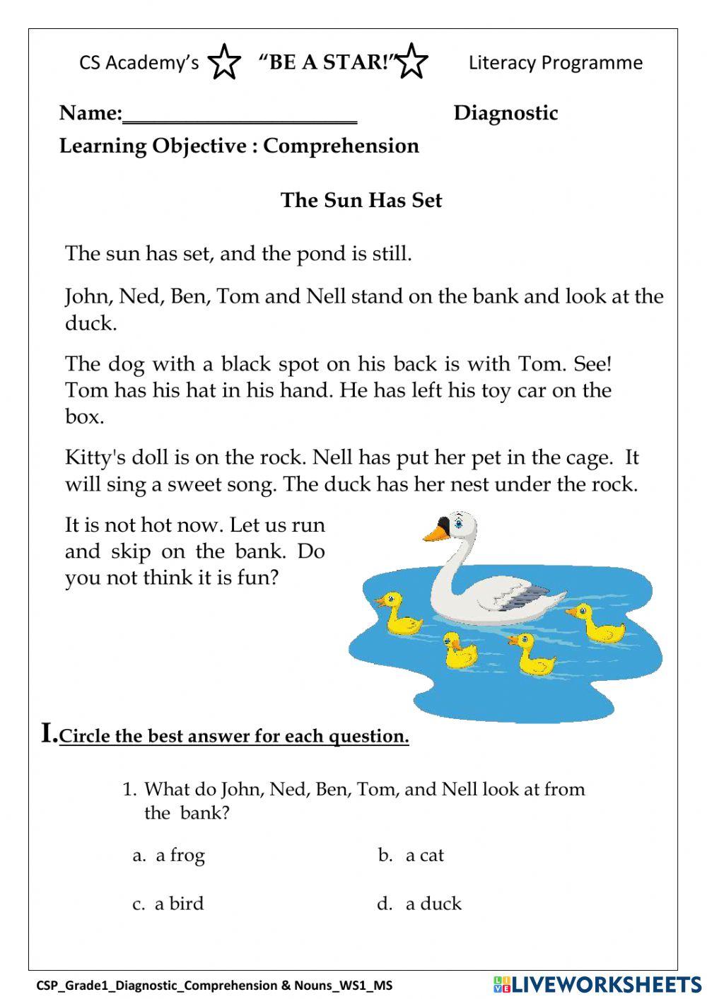 Reading Comprehension-2 Reading Comprehension-2