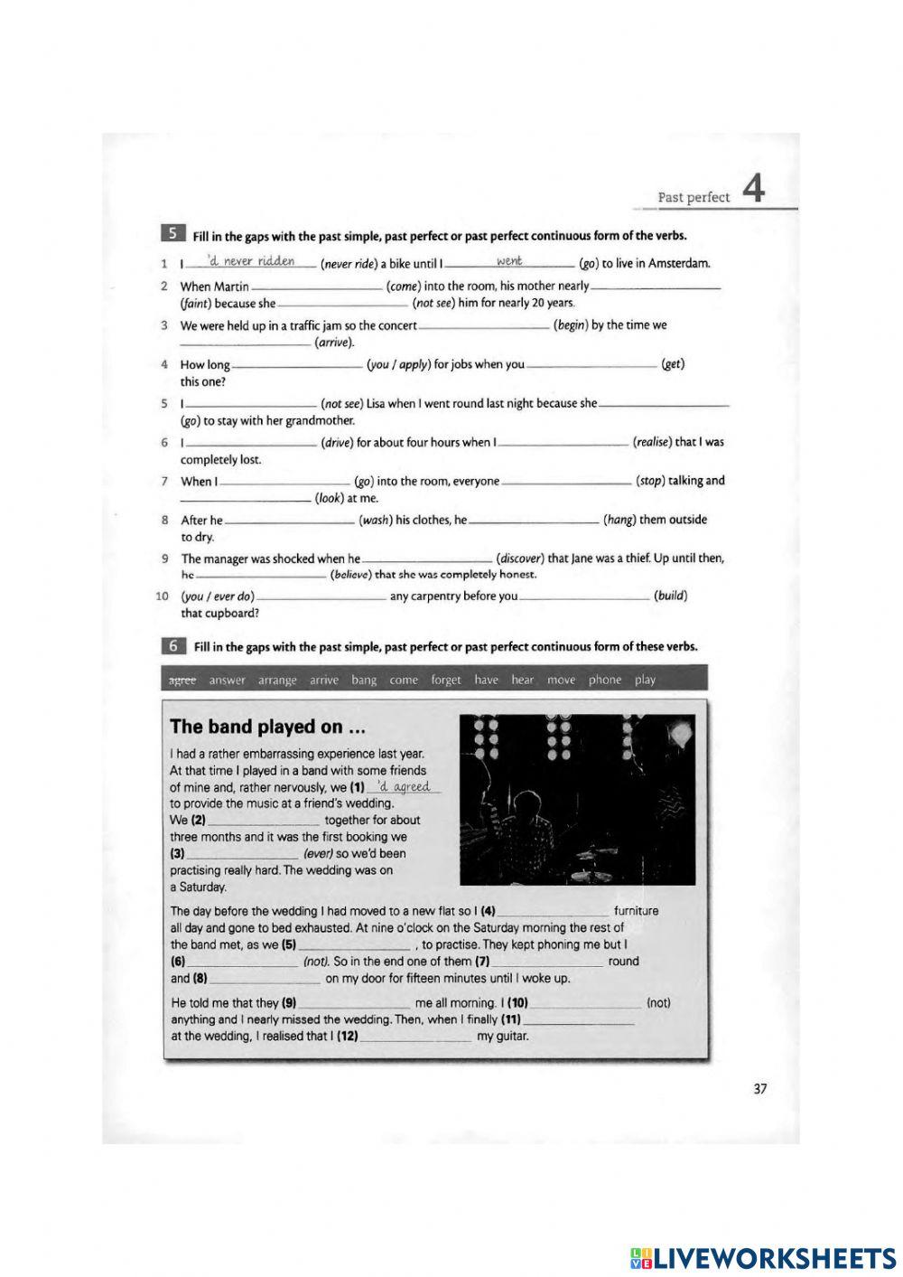 B2 FIRST - FINAL GRAMMAR AND VOCABULARY TEST - PART 1