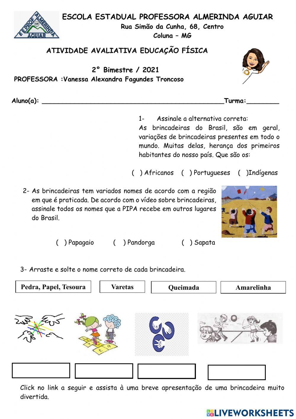 Brincadeiras populares