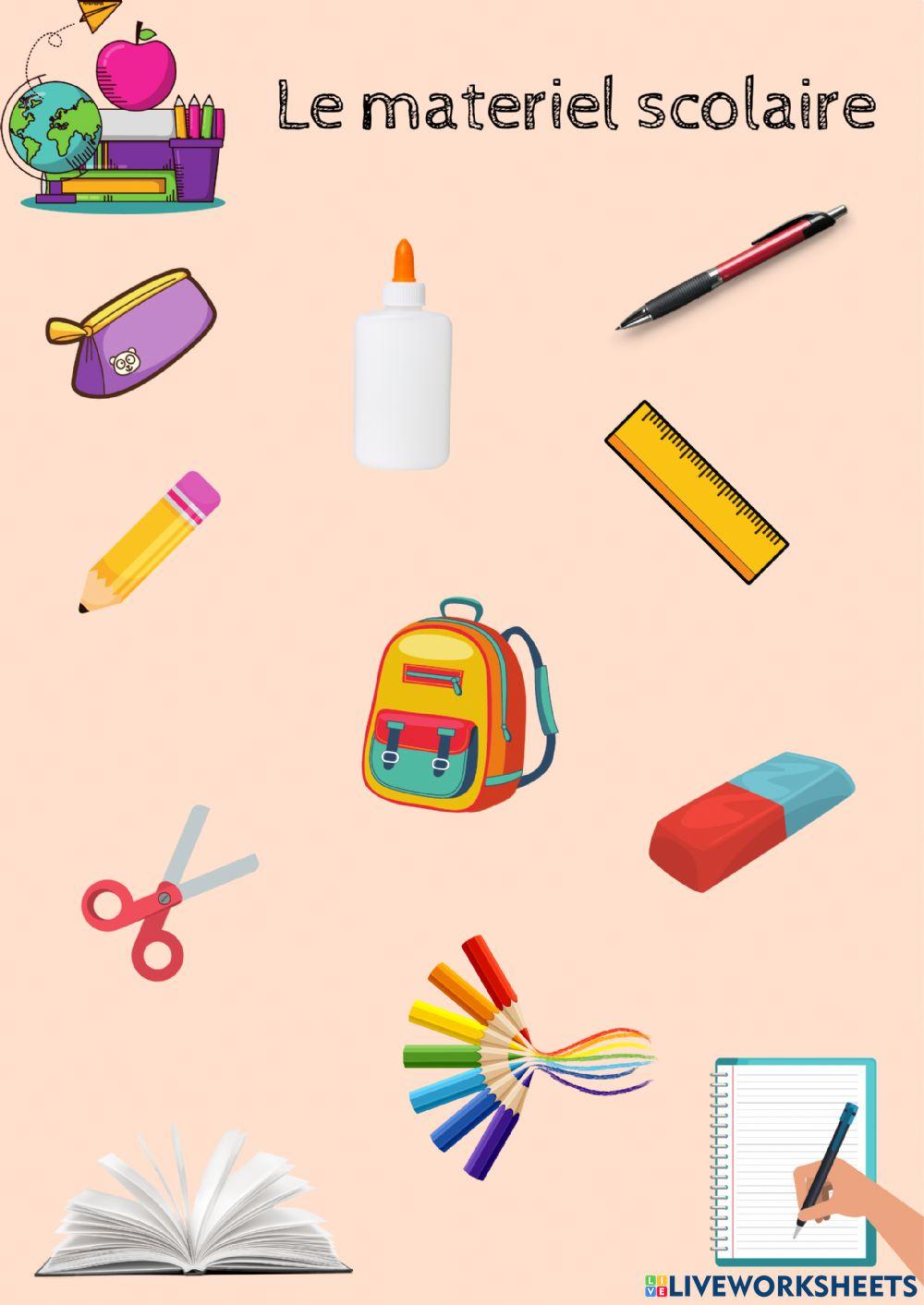 Le materiel scolaire