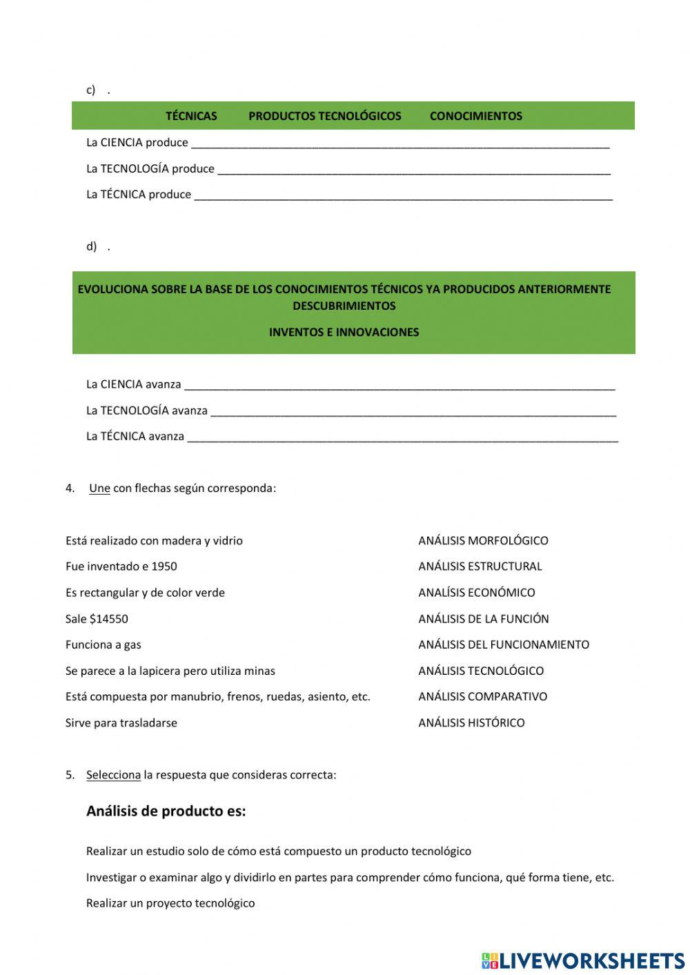 Actividades de reapso