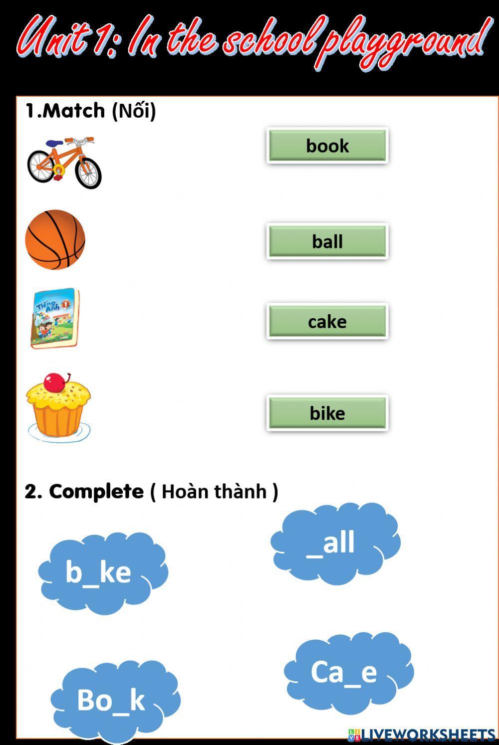 In the school playground