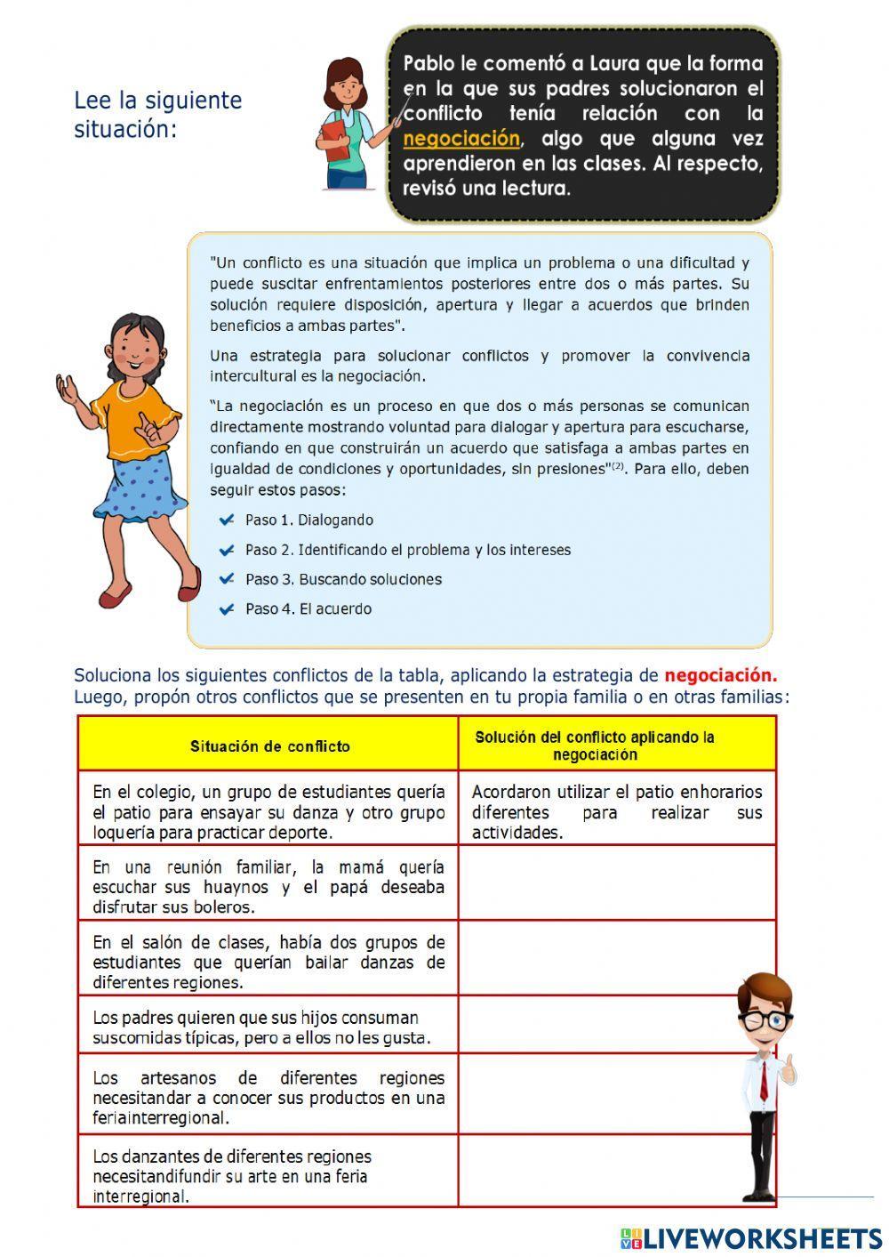 La solución de conflictos como una propuesta para la convivencia intercultural armoniosa