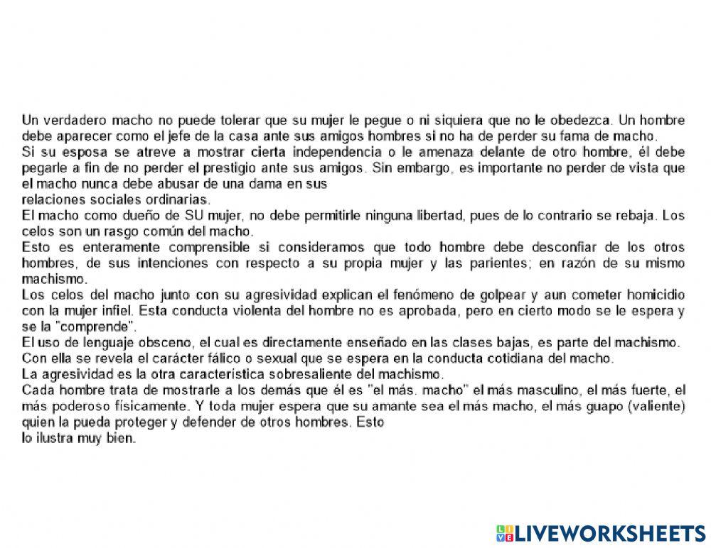 Matriarcado y patriarcado. Matriarcado y patriarcado.