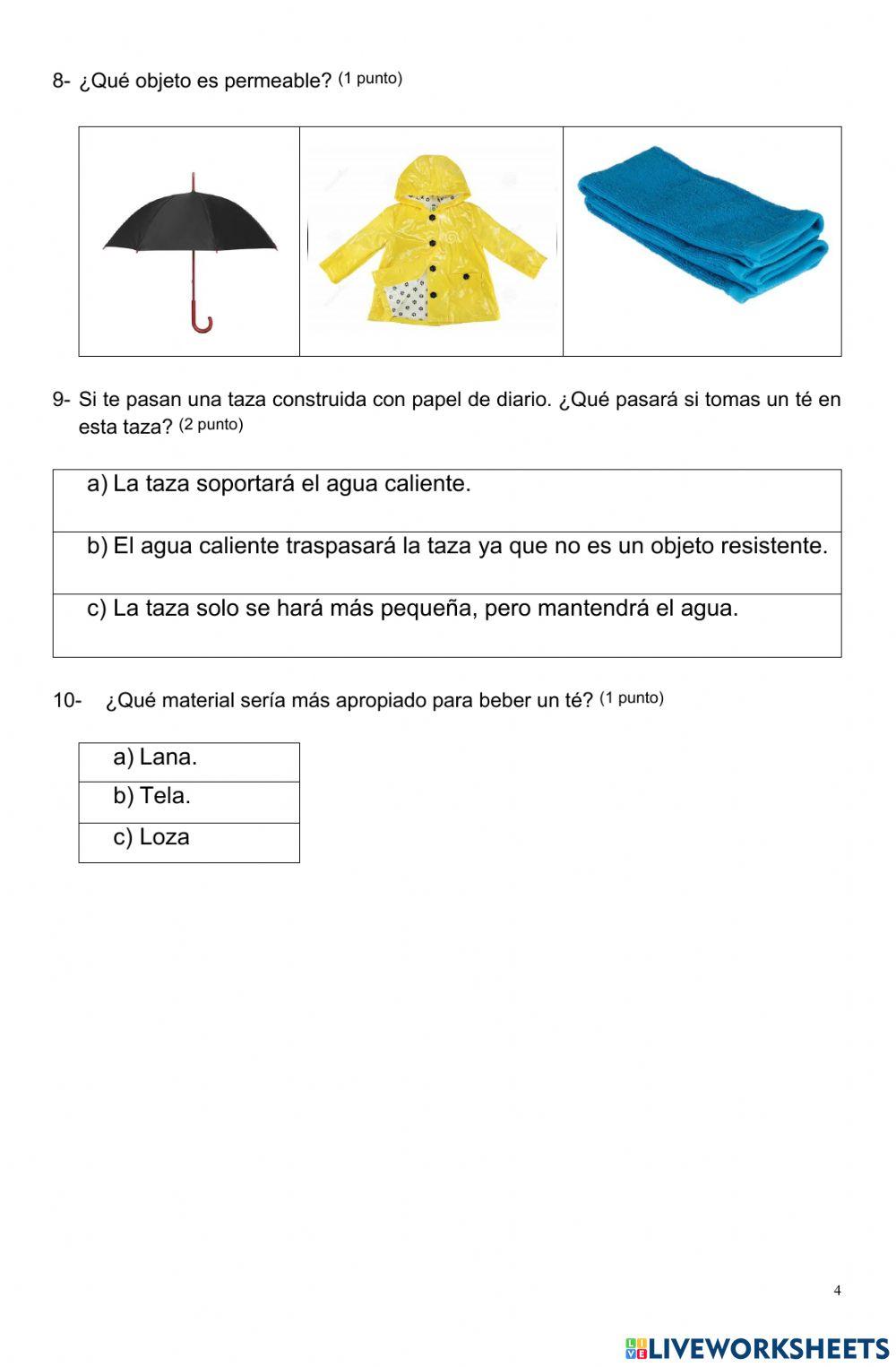 Ciencias naturales OA 8