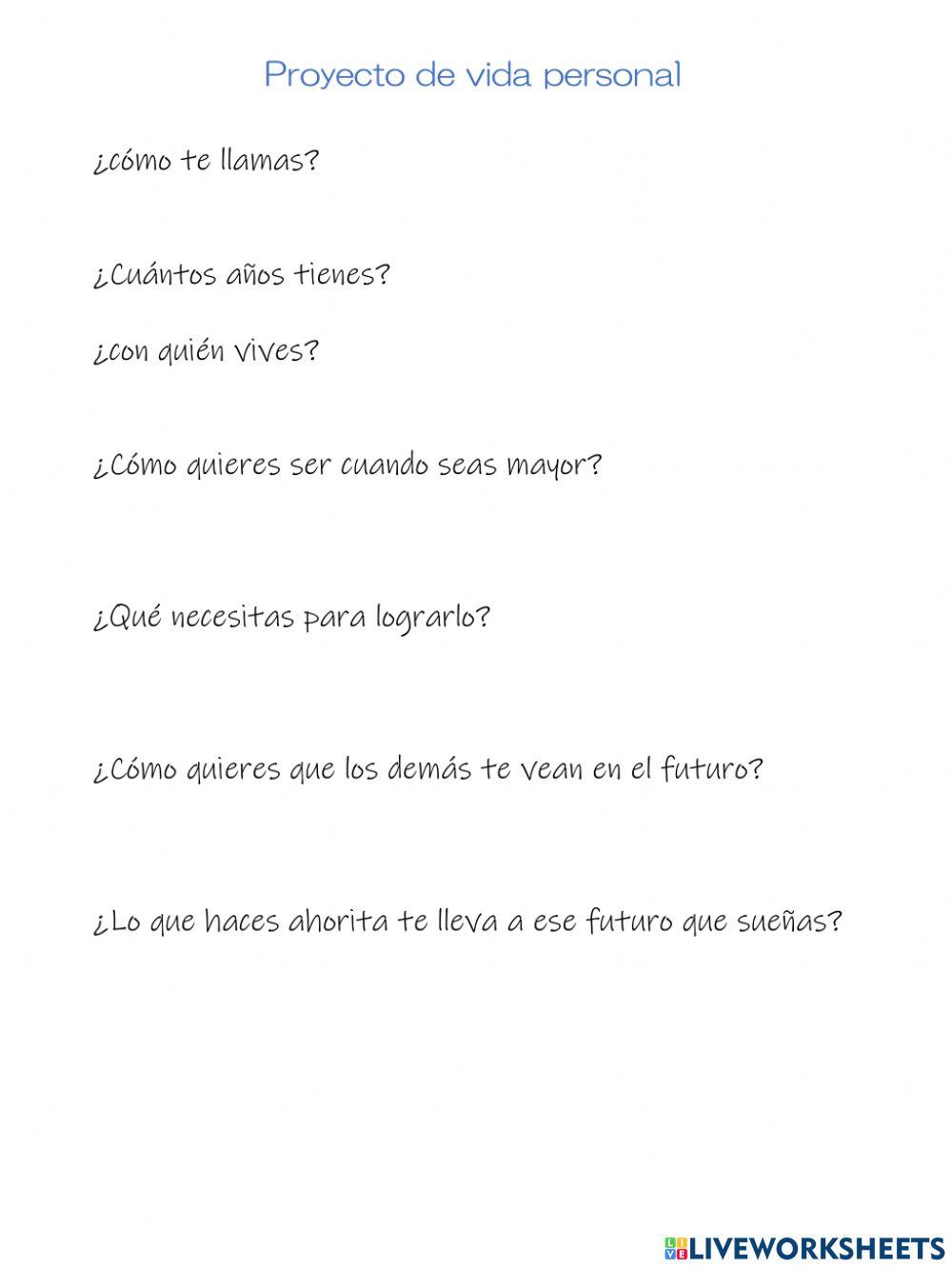 Meditación y prpyecto de vida