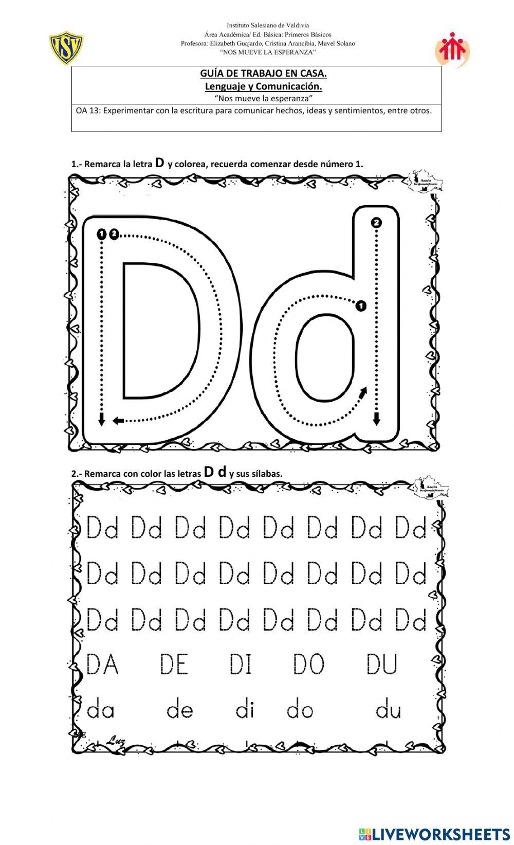 Consonante D