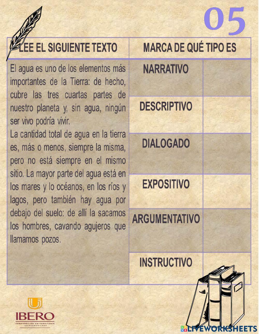 Tipología textual