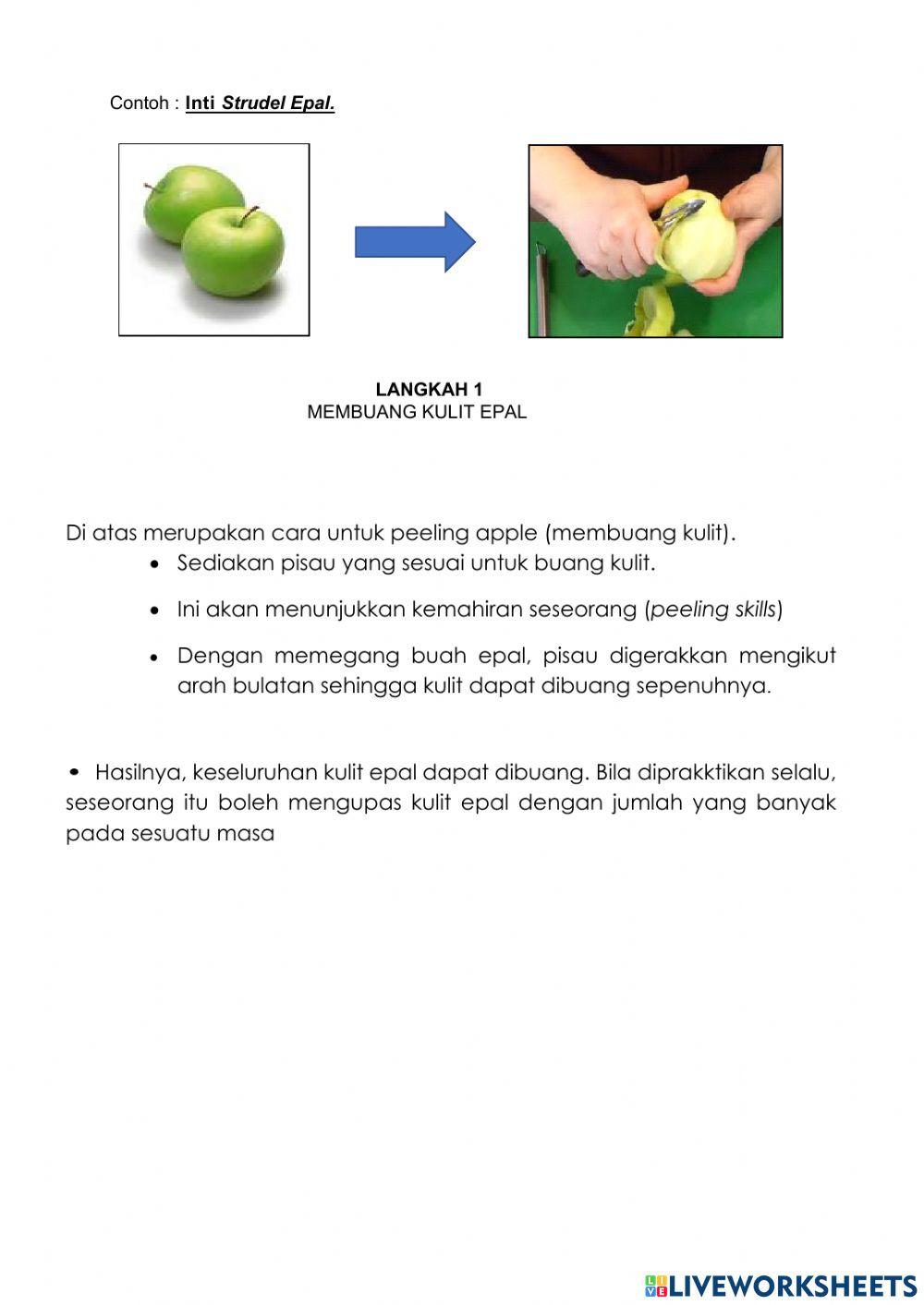 KVS Pembuatan Roti-Epal Strudel