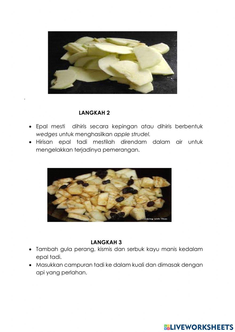 KVS Pembuatan Roti-Epal Strudel