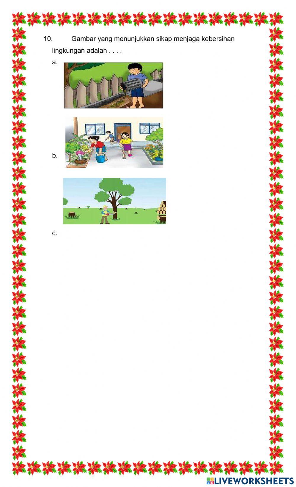 Soal evaluasi siklus 3