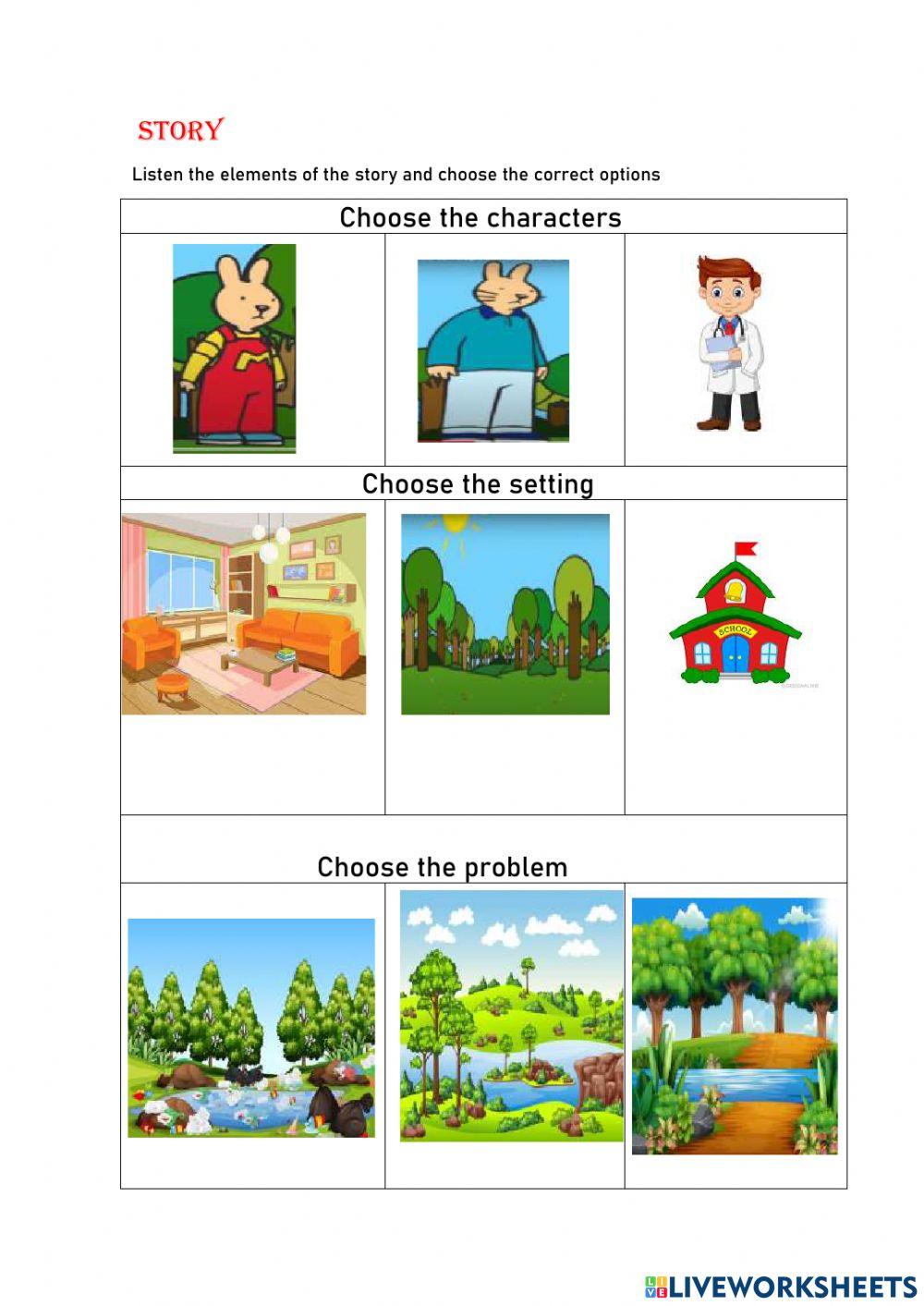 Elements of the story