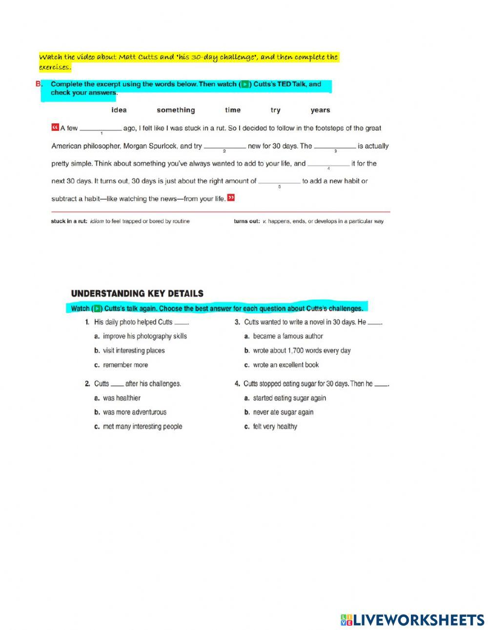 Watch the video and choose the correct answer