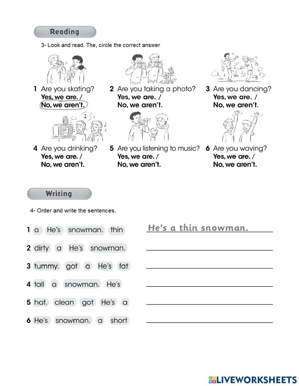 MOCK TEST-Kids 2-Unit 5-GMF2