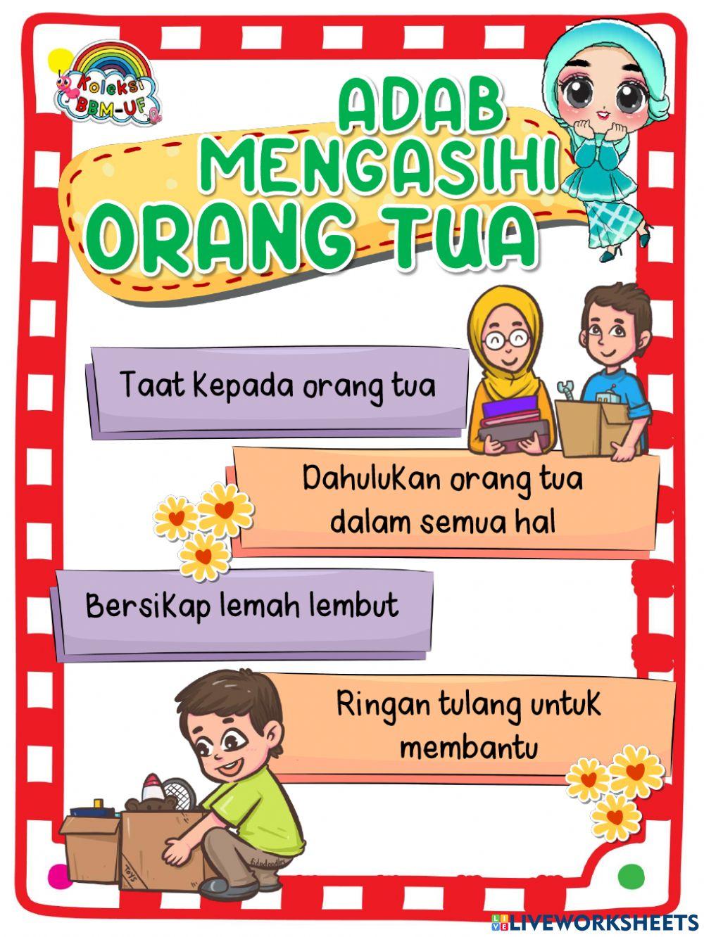 Kasihi yang muda,hormati yang tua