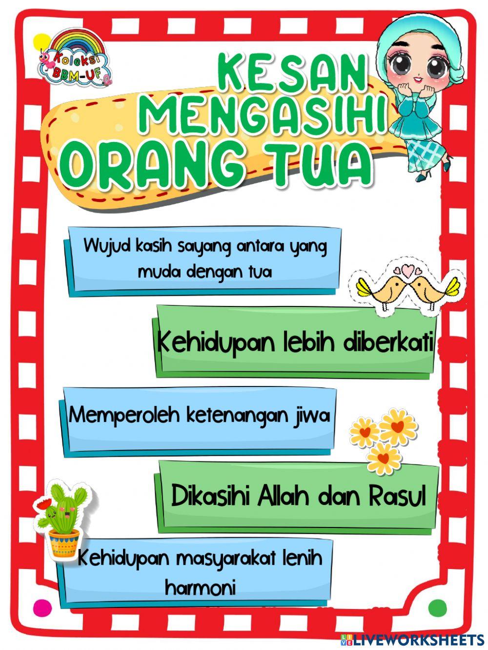 Kasihi yang muda,hormati yang tua