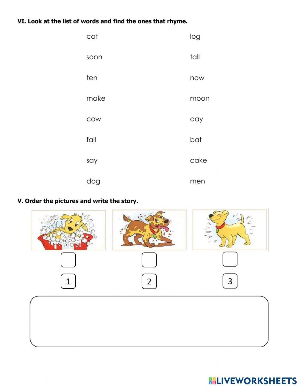 READING EXAM 3rd Trimester
