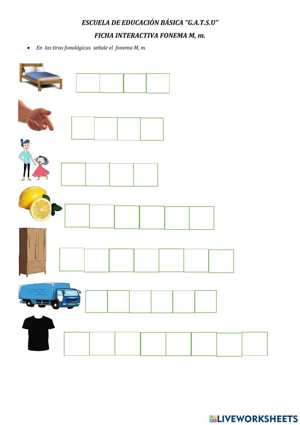Fonema: M, m