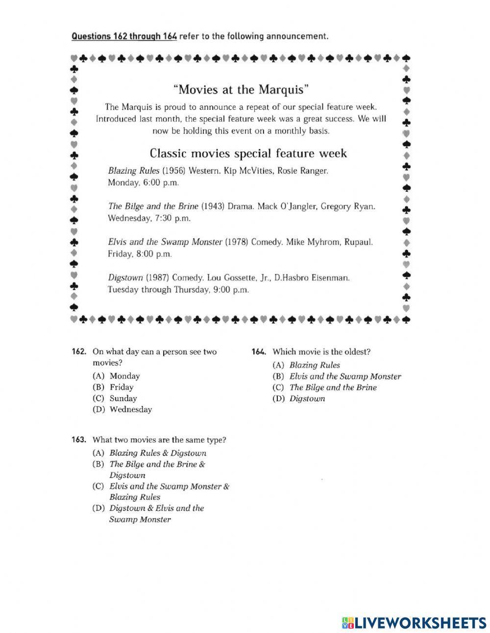 TOEIC SPKT READING PART 7