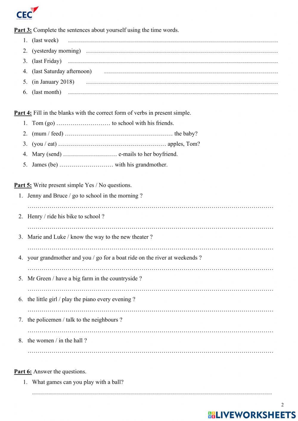 Discover 3-unit 2-lesson 1 (hw)