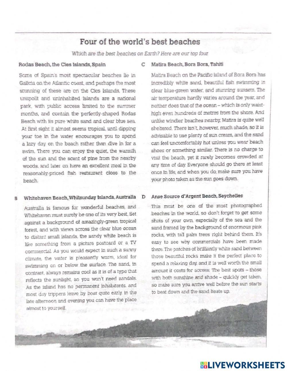 World's best beaches