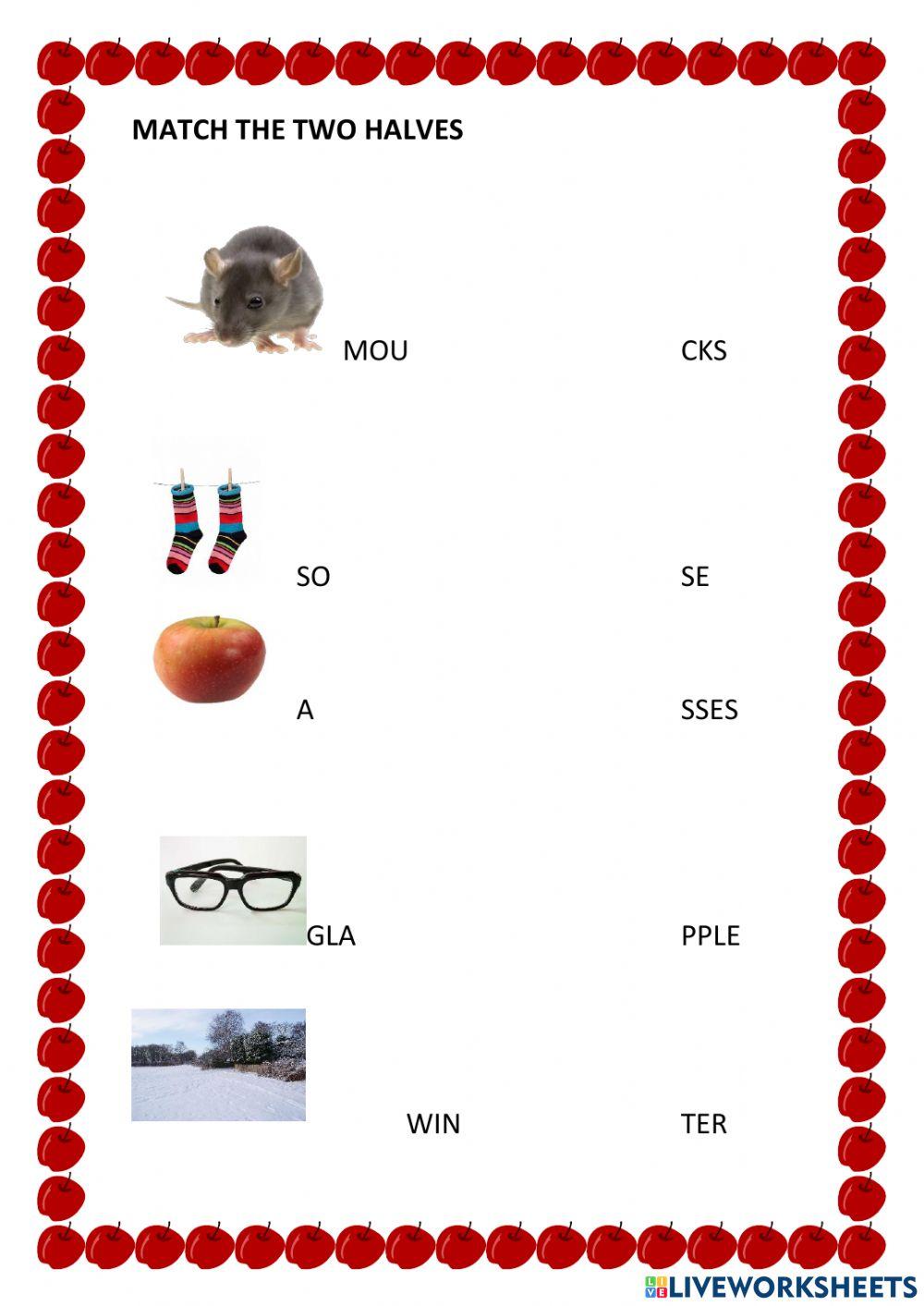 Seasons, the alphabet adapted