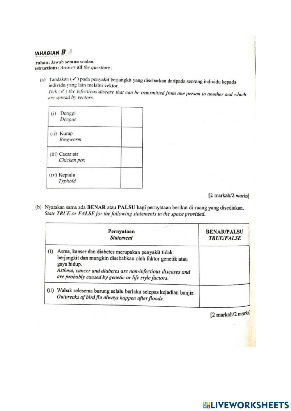 Ulangkaji Ting 2 bab 1,2,3,4