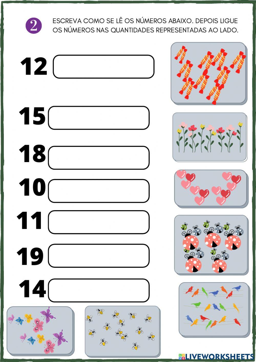 Atividade avaliativa de matemática