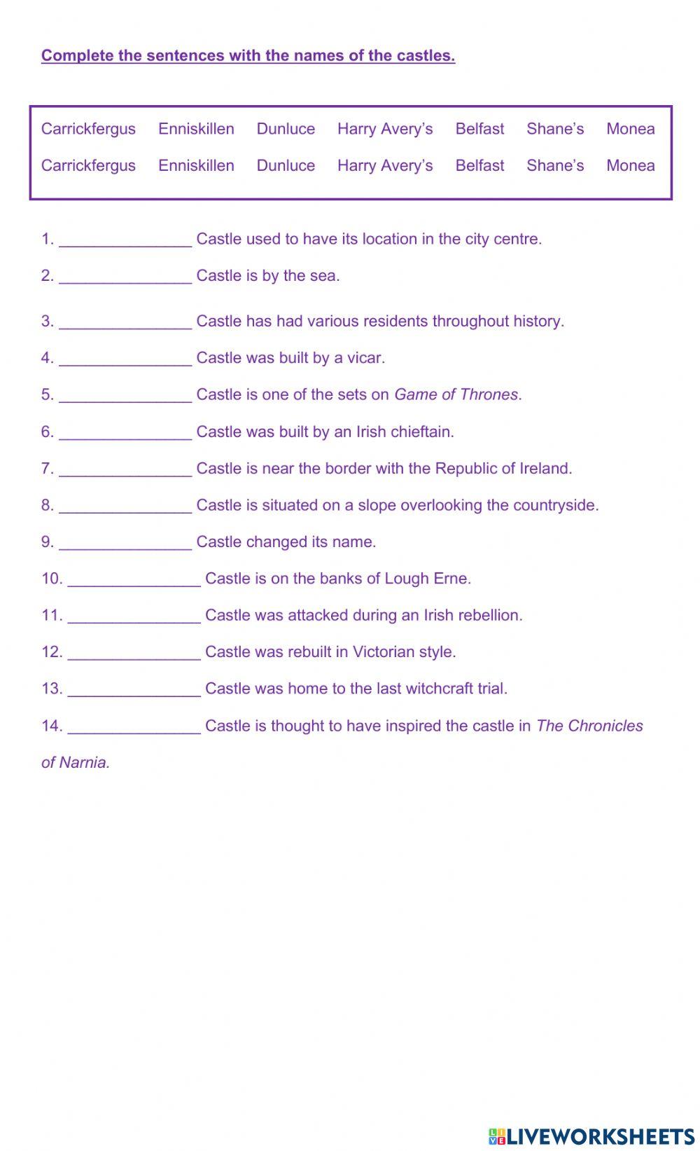 The Best Castles to Visit in Northern Ireland