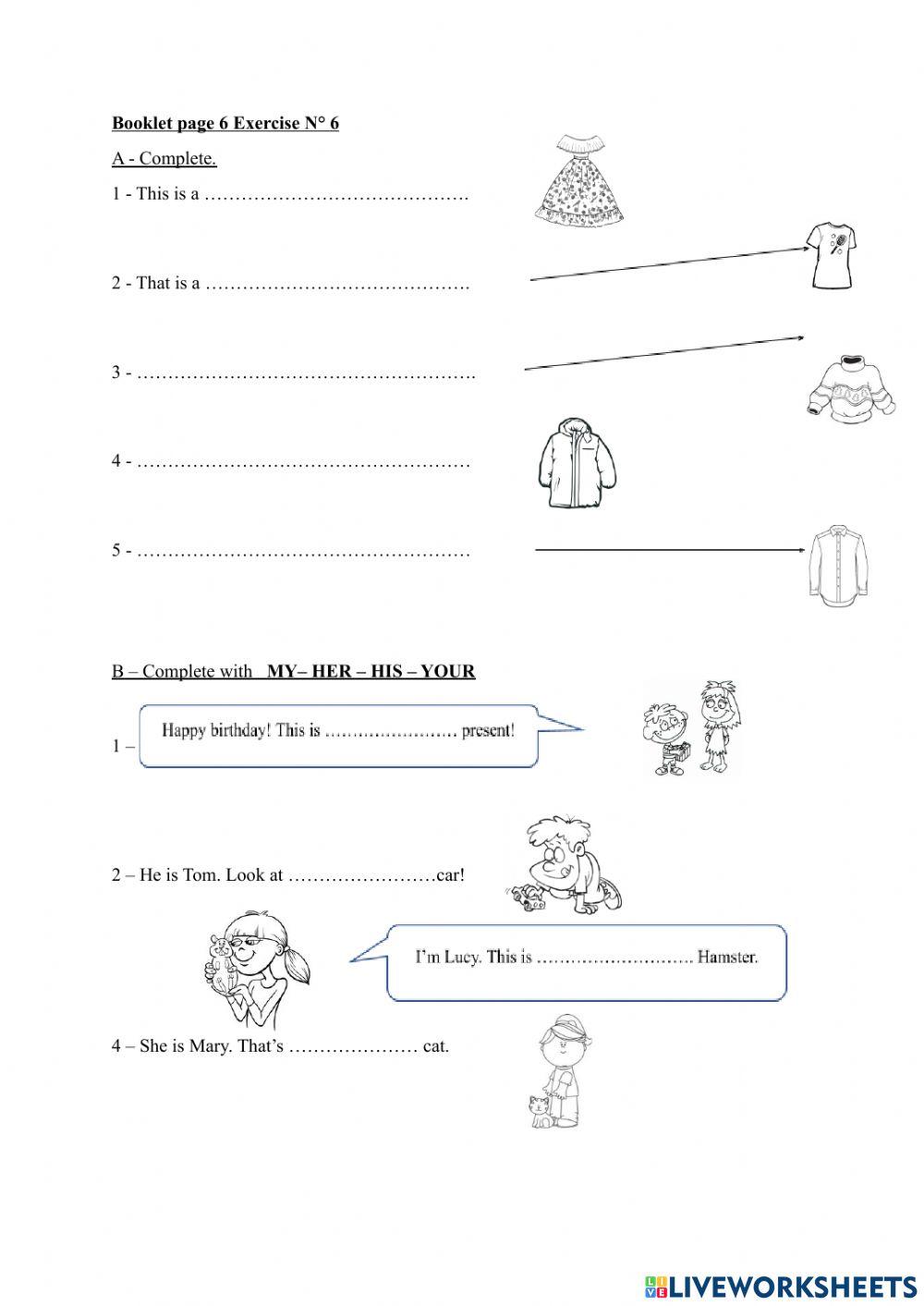 Revision demons. pron.