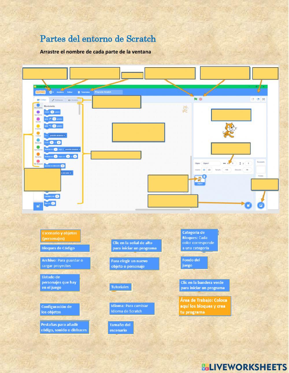 Ventana de Scratch 3.0