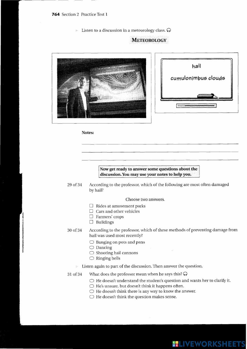 Toefl drill listening 2
