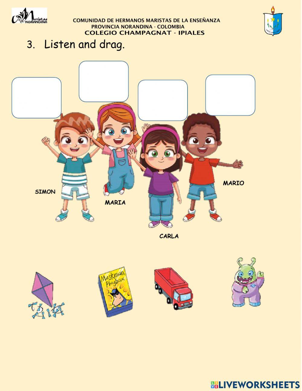 English Exam Grade 2