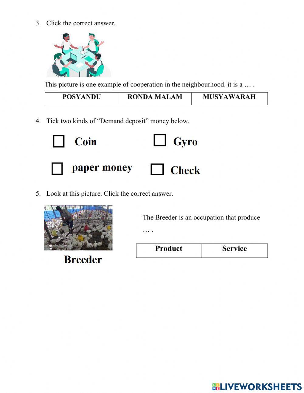 Latihan PAT Essay Social Studies